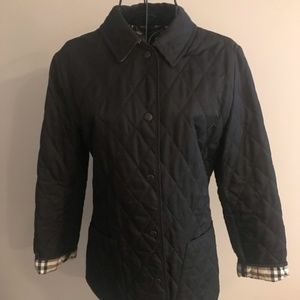 Burberry London Black Quilted Jacket - Women’s S